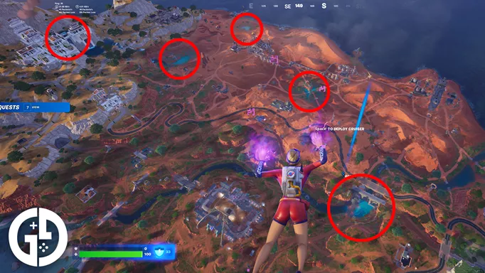 Oasis Pool Locations in Fortnite Chapter 5 Season 3