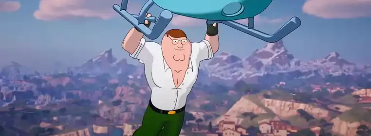 Where is Peter Griffin on the Fortnite map?