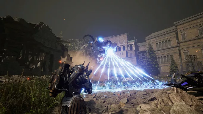 Image of gameplay in The First Descendant