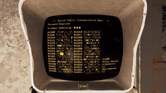 fallout 4 terminal hacking