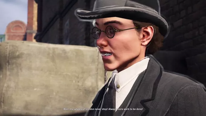 Ned Wyert trans NPC in Assassin's Creed Syndicate