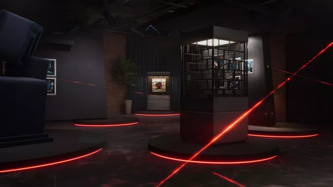 Art guarded by laser beams in PAYDAY 3