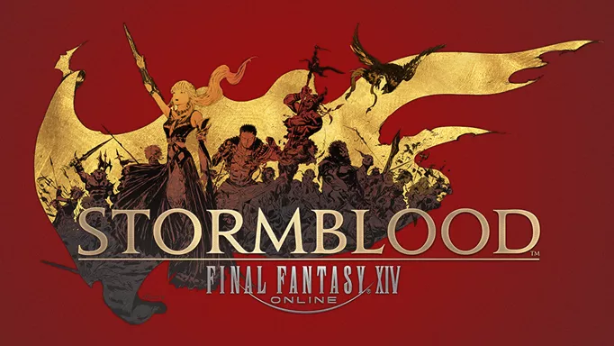 The Final Fantasy XIV logo for Stormblood