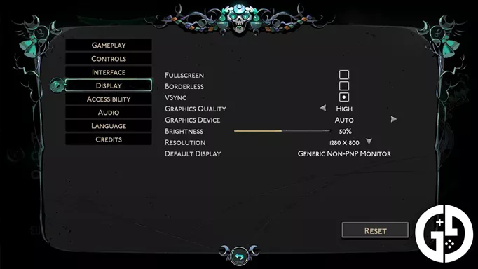 The best steam deck settings for Hades 2