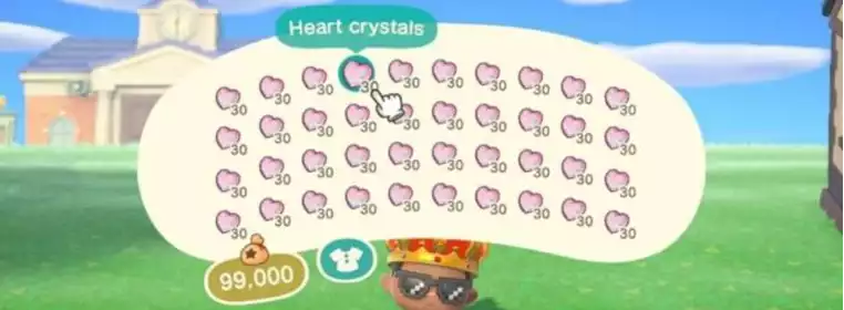 How to get Heart Crystals in Animal Crossing