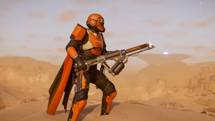 Helldivers 2 Orange Armour