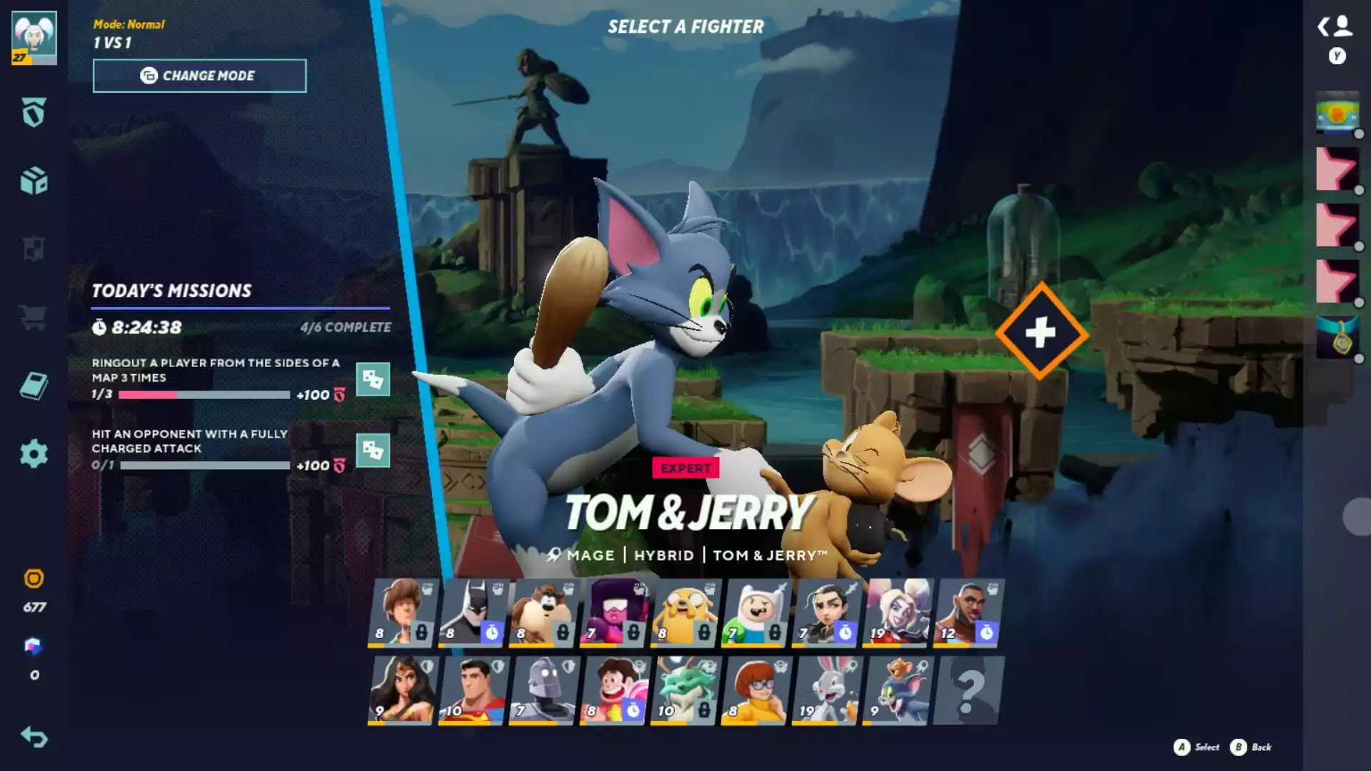 MultiVersus Tom & Jerry combos, perks & specials