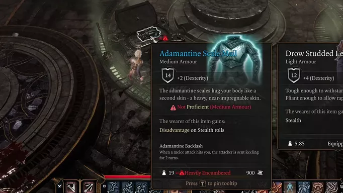 Crafting Adamantine armour in Baldur's Gate 3