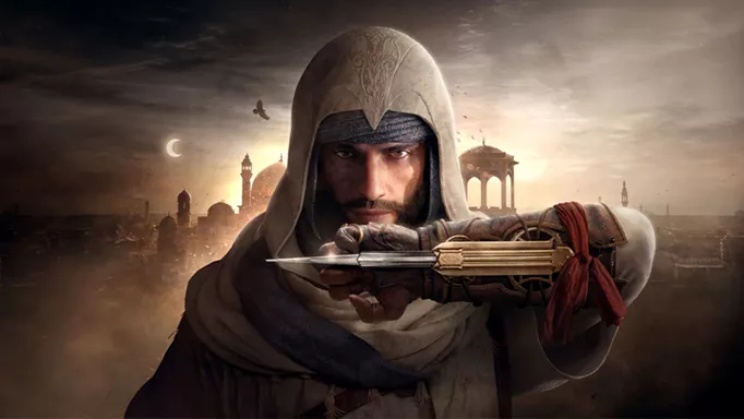 Basim in Assassin's Creed Mirage, which is not on Xbox Game Pass