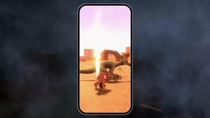 A gameplay screenshot from Monster Hunter Now