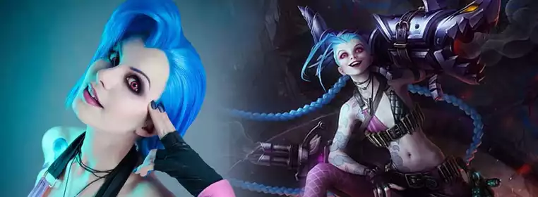 Cosplayer Transforms Into League Of Legends' Jinx