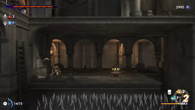 Sacred Archives Sand Jar 2 location in Prince of Persia: The Lost Crown