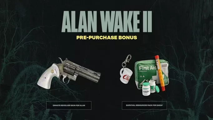 Pre-order bonuses in Alan Wake 2