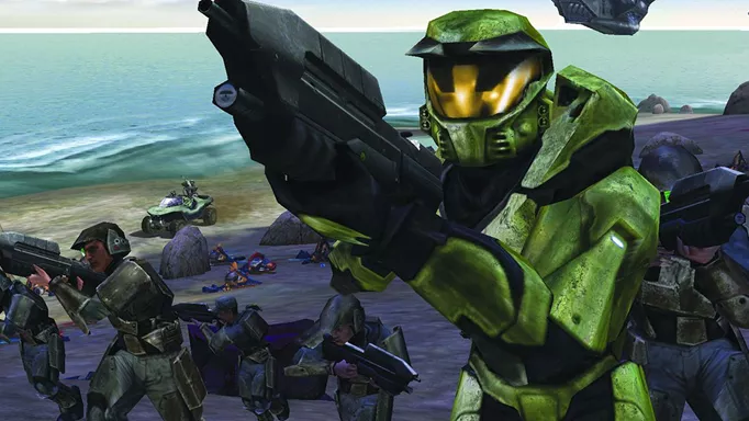 Halo Combat Evolved fighting graphics