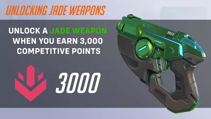 Overwatch 2 Jade weapons graphic