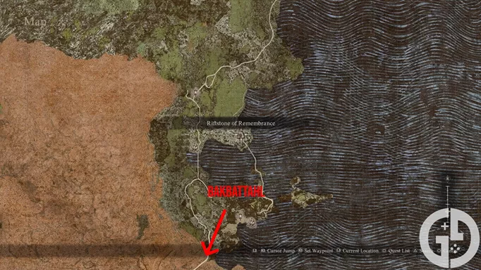 Image showing you where to find Wyrmfire smithing in Dragon's Dogma 2