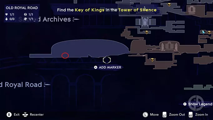 Lost Warrior 3 location in Prince of Persia: The Lost Crown