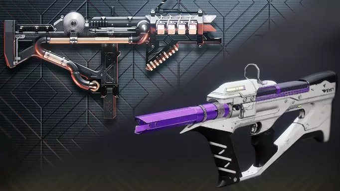 The Ikelos SMG and the Funnelweb in Destiny 2