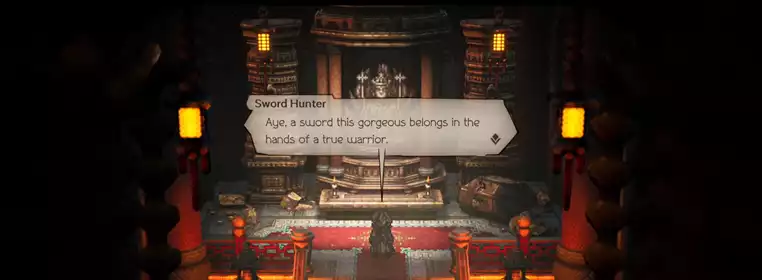 Here's how you complete Sword Hunter in the Decaying Temple in Octopath Traveler 2
