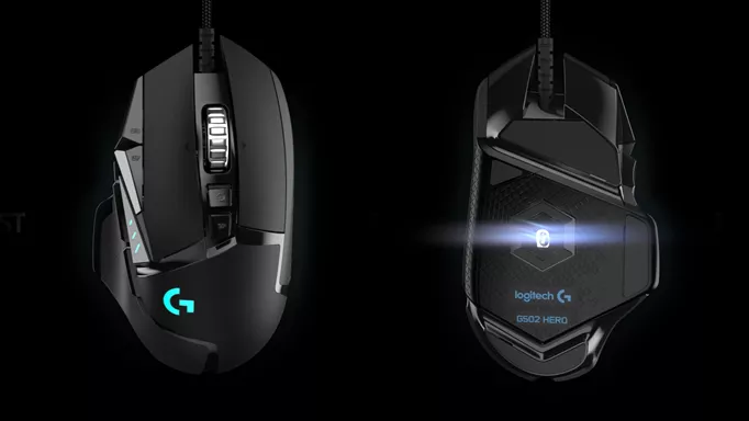 Image of the Logitech G502 HERO, one of the best Logitech gaming mice in 2023