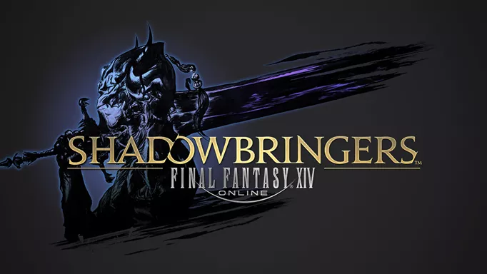 The Final Fantasy XIV logo for Shadowbringers
