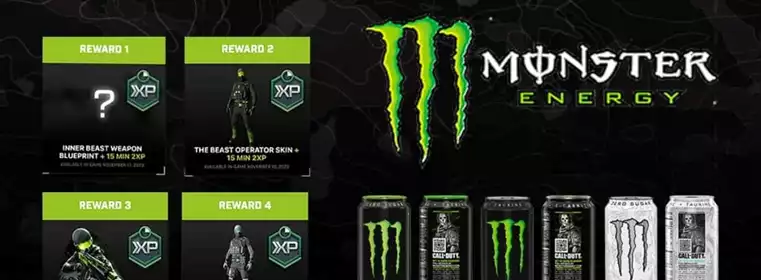 How to get all the MW3 x Monster Energy rewards