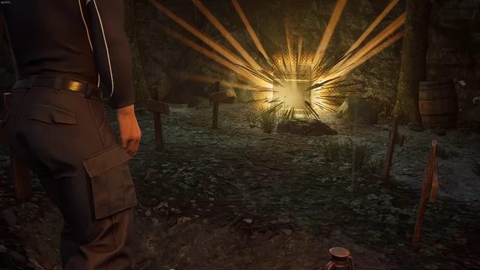 a screenshot of Midnight Suns gameplay showing the Arcane Chest reward for completing the Disturbed Grave mystery