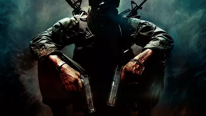 Black Ops Operator holding pistol