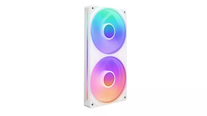 Image of the new 240mm F-Series fans from NZXT