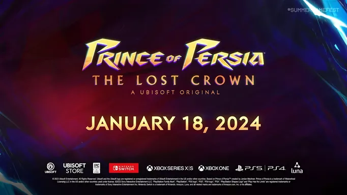 Screenshot of the Prince of Persia: The Lost Crown release date