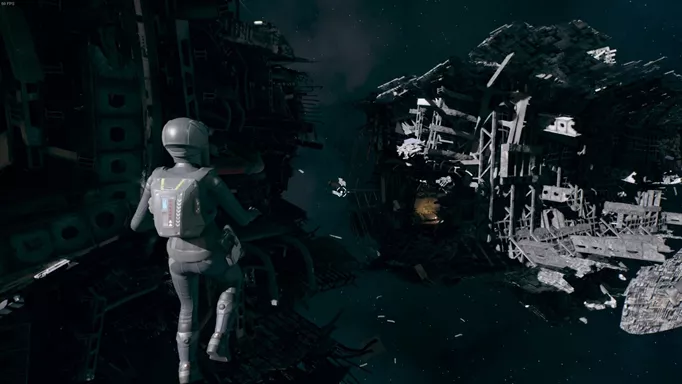 an image of zero G gameplay in The Expanse: A Telltale Series Episode 1