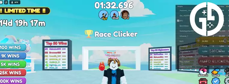 All Race Clicker codes to redeem Boosts & more in June 2024