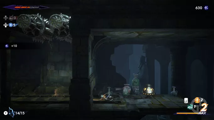The Depths Sand Jar 2 location in Prince of Persia: The Lost Crown