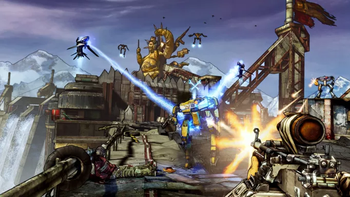 Gameplay from Borderlands 2.