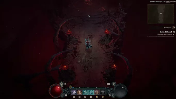 an image of the Echo of Hatred dungeon in Diablo 4