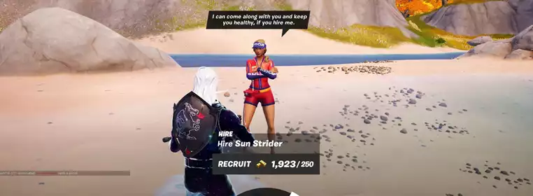 Fortnite hire a Character: Where and how to hire a Character in Chapter 4 Season 4