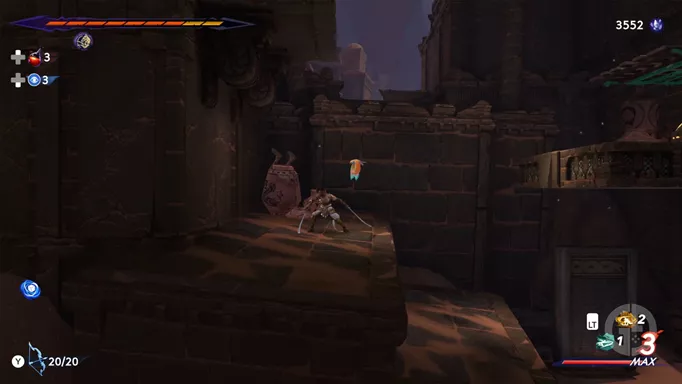 Moon Gatherer location 3 in Prince of Persia: The Lost Crown