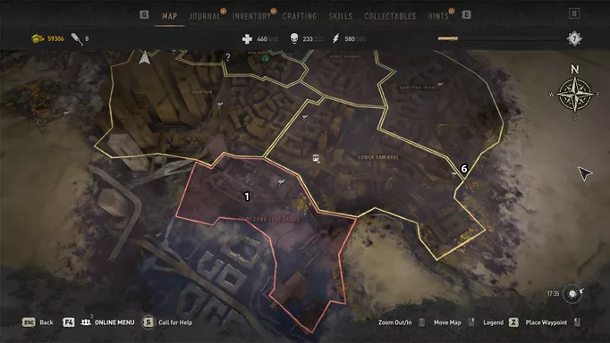 Dying Light 2 Red Duck Locations Map 1