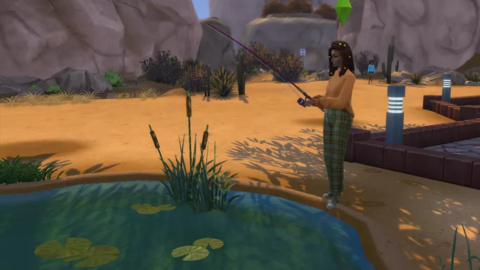 The Sims 4, location to get a cowberry