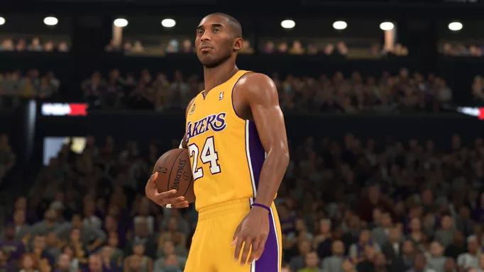 NBA 2K24 screenshot showing Kobe Bryant