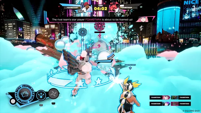 Foamstars gameplay screenshot from Gamescom
