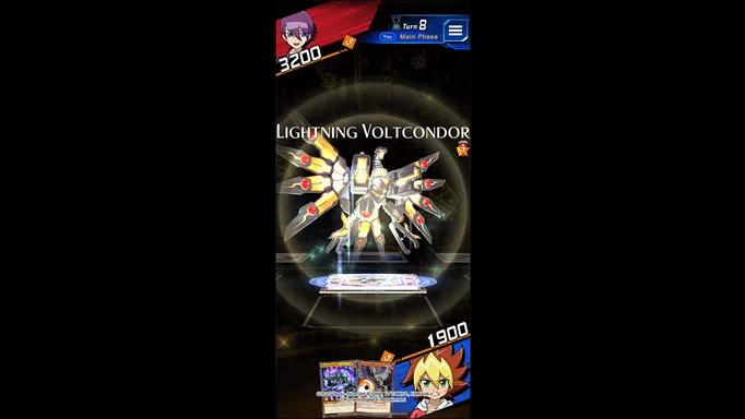 Lightning Voltcondor in Yu Gi Oh Duel Links