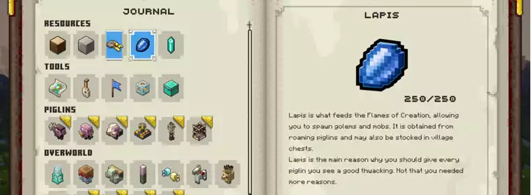 Here's how you can get & use Lapis in Minecraft Legends