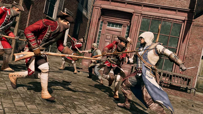 Assassin's Creed 3 gameplay with Ezio