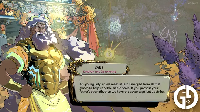 Zeus in Hades 2, voiced by Logan Cunningham